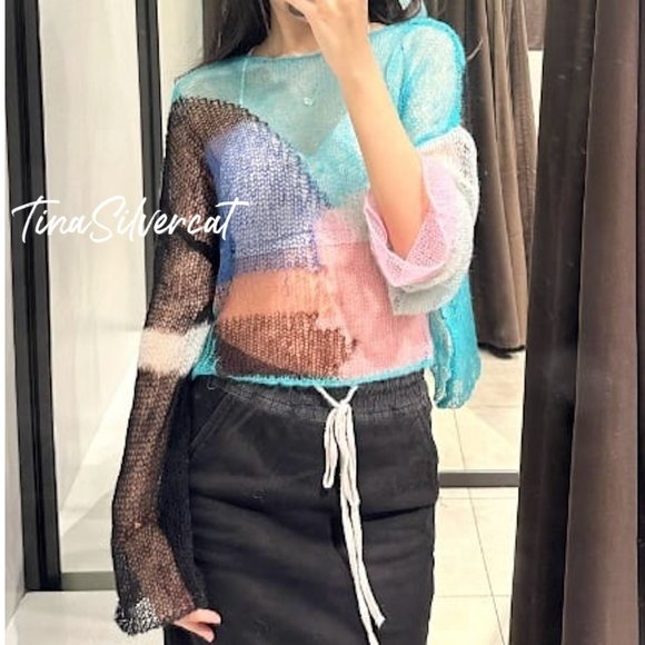 BLOGGER'S FAVE! Zara Wool And Alpaca Blend Knit Sweater NWT - Picture 15 of 16